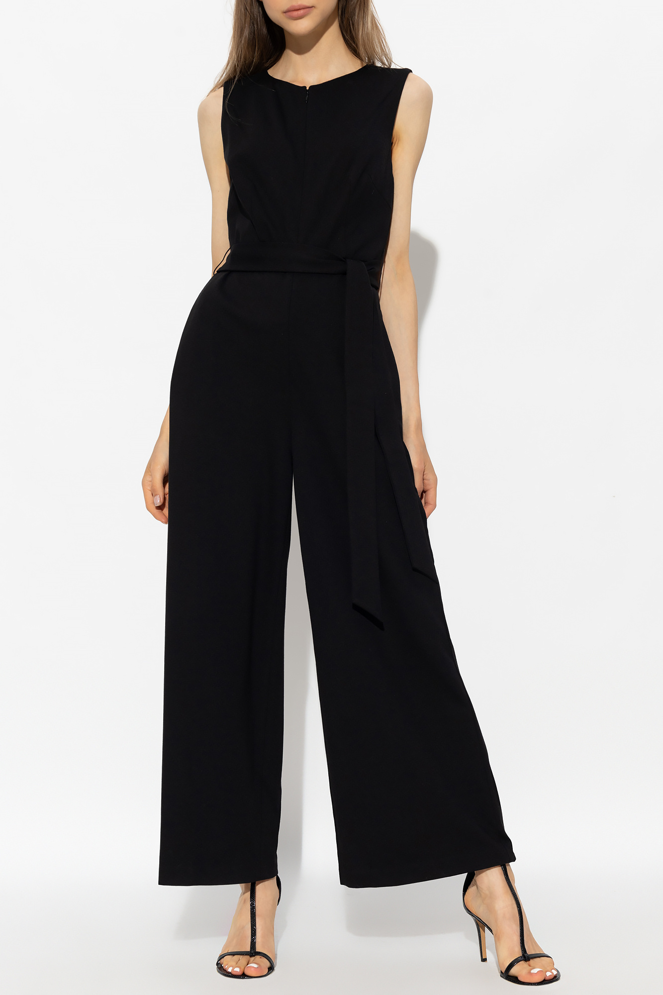 Black Jumpsuit with tie belt waist Kate Spade - Vitkac Canada